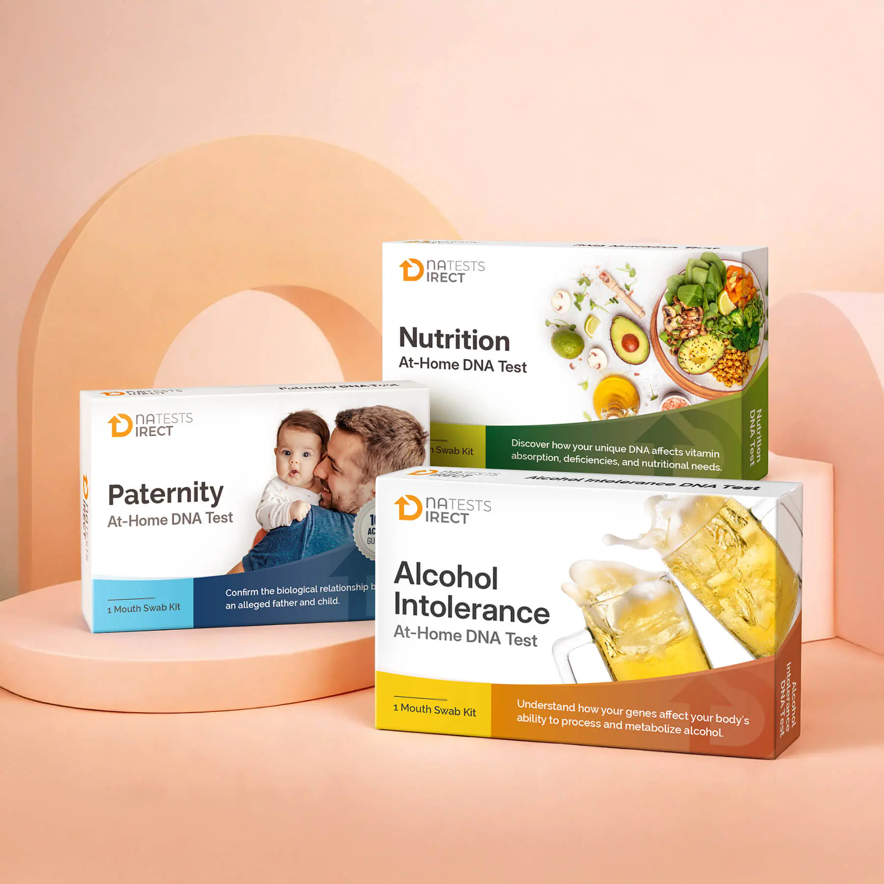 DNA Tests Direct Product Boxes